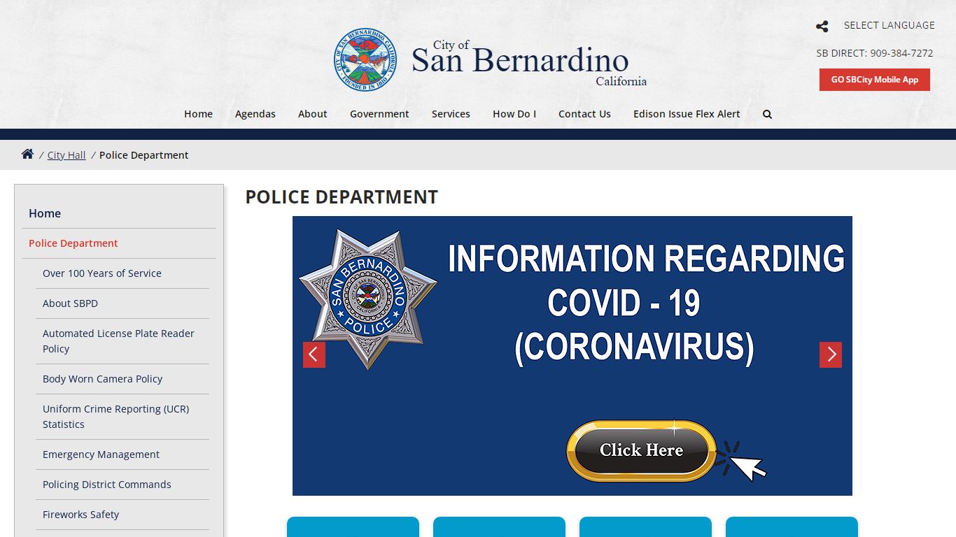 Police Department - City of San Bernardino